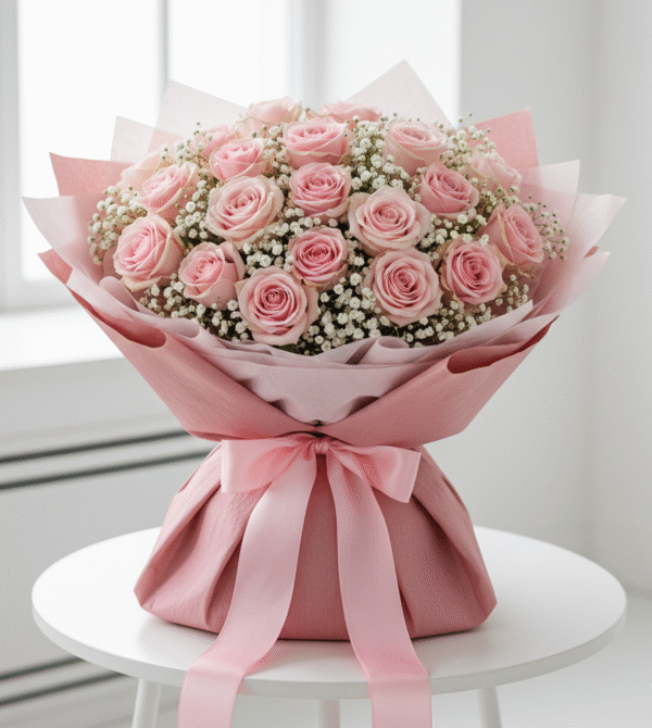 Magical Pink Bouquet from Elandra Flowers – Best Flower Shop in Dubai