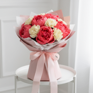 Peony Flower Bouquets from Elandra Flowers – Best Flower Shop in Dubai