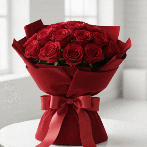 Majestic Roses Bouquet from Elandra Flowers – Best Flower Shop in Dubai