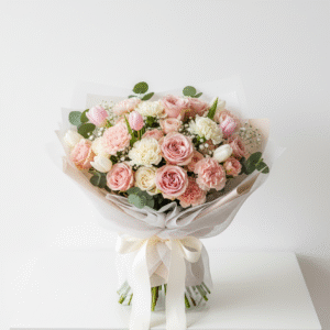 Whispering Petals Bouquet from Elandra Flowers – Best Flower Shop in Dubai