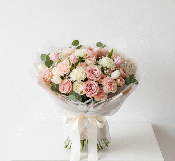 Whispering Petals Bouquet from Elandra Flowers – Best Flower Shop in Dubai