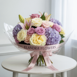 Lavender Romance Bouquet from Elandra Flowers – Best Flower Shop in Dubai
