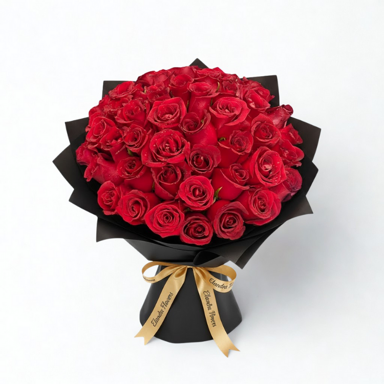 50pcs Red Rose Bouquet